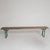 Folding Bench in Steel and Pine, 1960s For Sale - Image 9 of 18