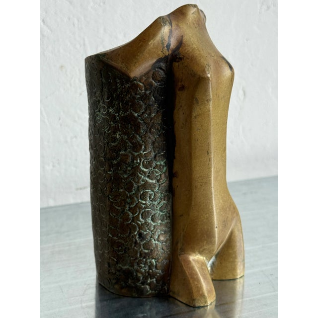 Brazilian Modern Female Sculptural Vase or Pen Holder, 1960s For Sale - Image 10 of 13