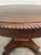 Mid 19th Century Antique American Empire Carved Mahogany Lion Paw Feet Pedestal Center Table For Sale - Image 5 of 11