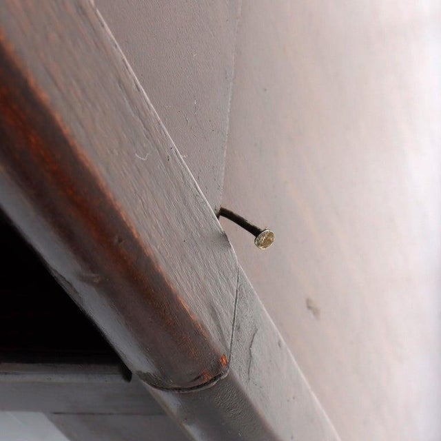 1920s Antique Arts & Crafts Mahogany 3-Stack Barrister Bookcase Circa 1920 For Sale - Image 5 of 12