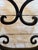 1980s Vintage Wrought Iron Scroll Magazine Rack | Tuscan & Mediterranean Style For Sale - Image 5 of 12