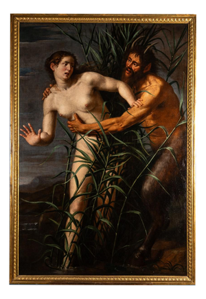 Giovanni Venanzi, Pan and Syringe, 1674, Oil on Canvas