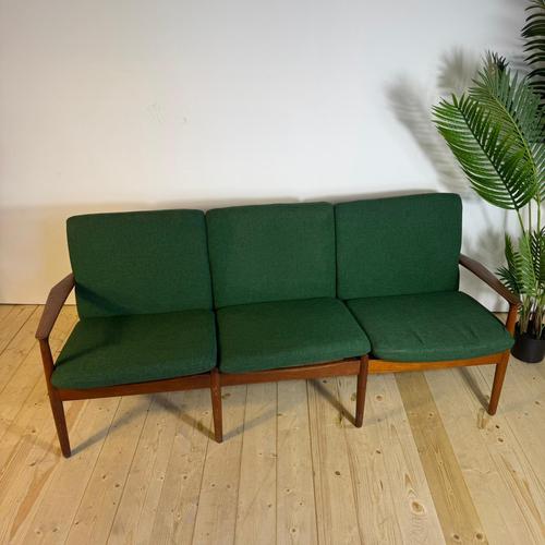 Vintage Three-Seater Sofa by Svend Aage Eriksen for Glostrup Møbelfabrik – Danish Design from the 1960s