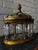 Mid 20th Century Mid 20th Century Solid Brass & Hand Blown Bubble Glass Lidded Dome Apothecary Jar For Sale - Image 5 of 8