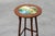 Wood Art Nouveau Side Table with Swan Tile Top, Belgium, 1920 For Sale - Image 7 of 11