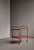 Functionalist Scandinavian Red Lacquered Steel Tube and Wood Serving Cart, 1930s For Sale - Image 10 of 18