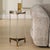 Modern Pereira Round Acrylic Accent Table For Sale - Image 3 of 6