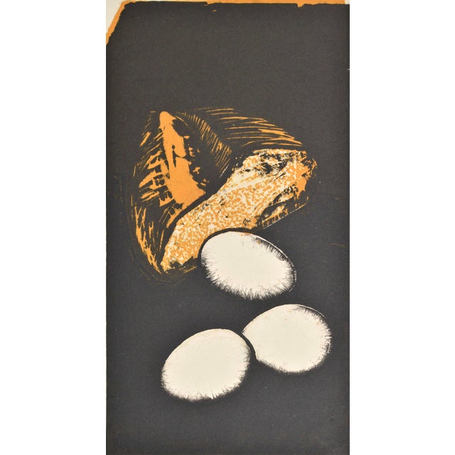 Albert Goltjakov, Breakfast, 1964, Screenprint For Sale - Image 6 of 6