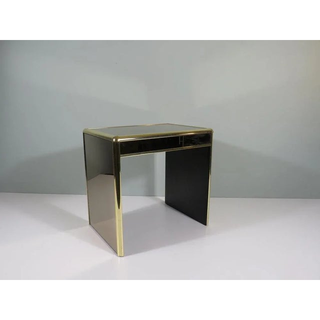 Mid-Century Modern Side Table in Hollywood Regency Style, 1960s For Sale - Image 3 of 5