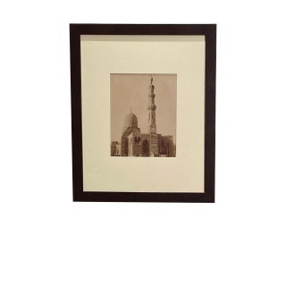 Antique Photograph of the Mosque Madrassa of Sultan Hasan For Sale