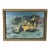 Mid 20th Century Charlie Dye "Western Sunrise" Lithograph - Framed Art Deco Cowboy Print For Sale