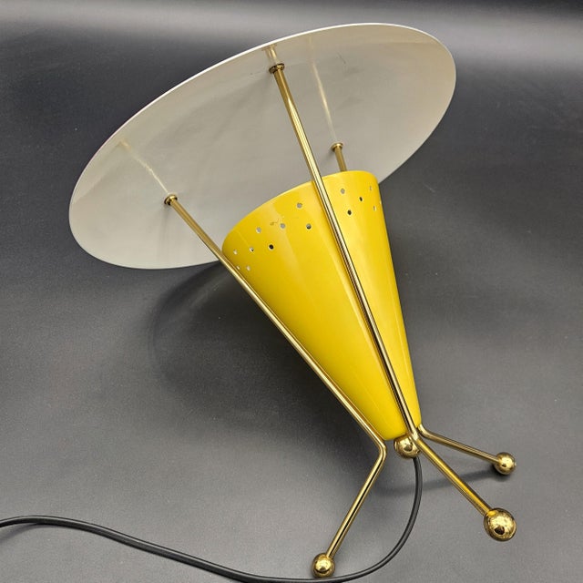 Mid-Century Modern Italian Table Lamp, 1950s For Sale - Image 4 of 6