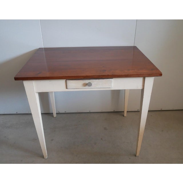 Antique Fixed Rectangular Table, 1920s For Sale - Image 16 of 17