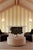 Clubhouse Stripe Grasscloth Wallpaper by House Party | Neutral Rattan & Vanilla Cream | 8 Yards For Sale - Image 10 of 13