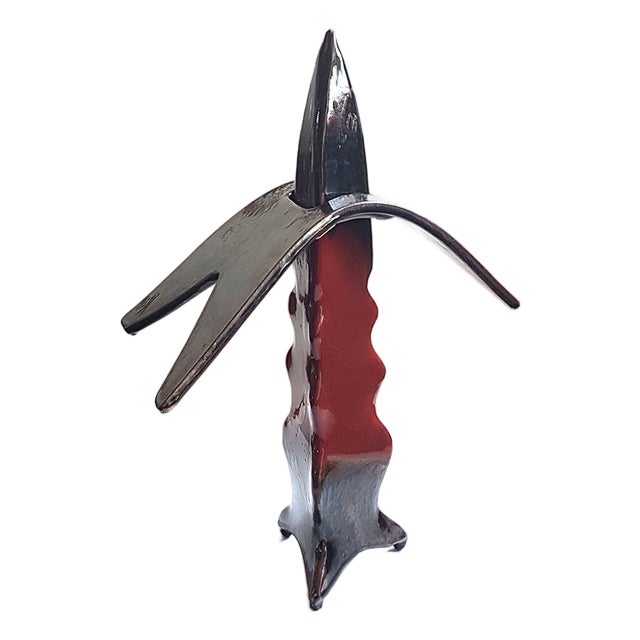 Mid-Century Abstract Ceramic Sculpture, 1970s For Sale