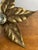 Gold Flower Wall Sconce attributed to Willy Daro for Massive, 1970s For Sale - Image 8 of 14