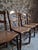 Antique French Dining Chairs with Woven Cane Seats in Beech, 1900, Set of 4 For Sale - Image 9 of 18