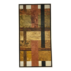 Vintage Mid Century Modern Original Oil Painting