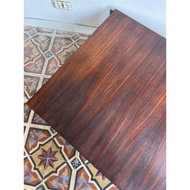 Brown Mid-Century Modern Rosewood Coffee Table, 1960s For Sale - Image 8 of 15
