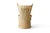 Cassina Set of Hotte Rattan and Leather Armchair and Pouf by Philippe Starck for Cassina For Sale - Image 4 of 17