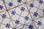Antique 19th Century Portuguese Blue Cross Lattice Tiles, Set of 15 For Sale - Image 12 of 15