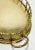 Vintage Brass Faux Bamboo Oval Gallery Rail Tray For Sale In Kansas City - Image 6 of 6