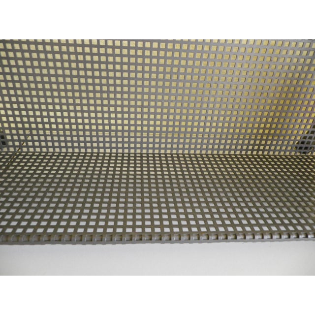 Metal Vintage Industrial Freestanding Shelf, 1980s For Sale - Image 7 of 11