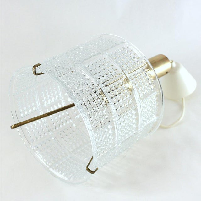 Orrefors Mid-Century Modern Pendant Light from Orrefors, 1960s For Sale - Image 4 of 5