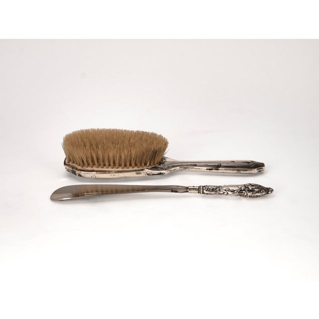 Antique Wardrobe Set from Tiffany & Co., 1910, Set of 2 For Sale - Image 4 of 18