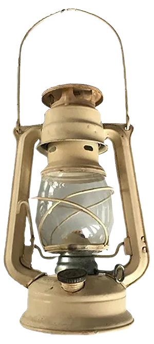 Czech Metal Meva Oil Lantern Lamp