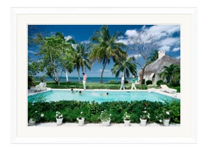 Slim Aarons, "Leonard Dalsemer," April 1, 1974 Getty Images Gallery Framed Art Print