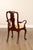 Queen Anne Style Vintage Mahogany Armchair For Sale - Image 12 of 12