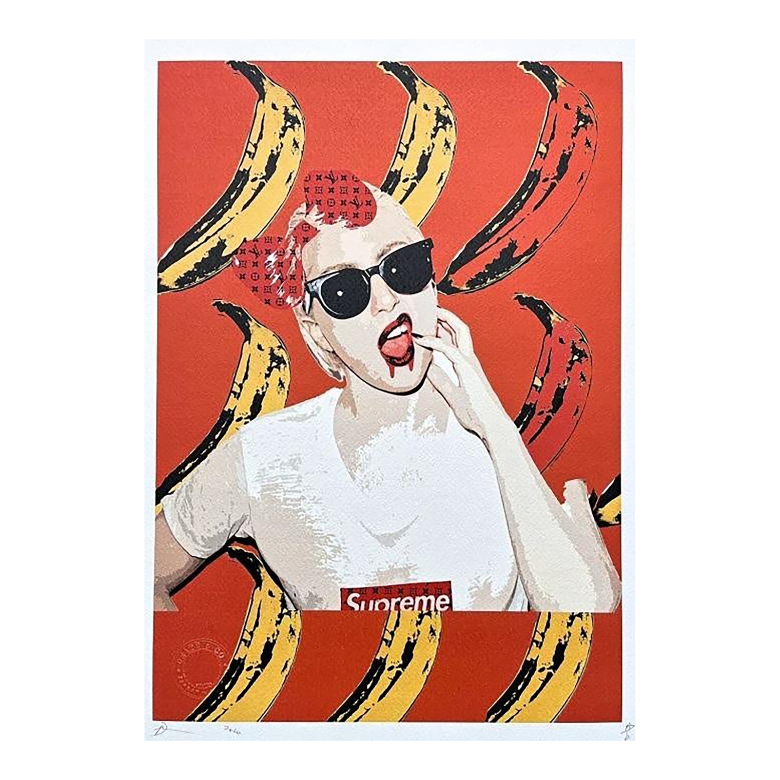 Death Nyc - Christina Aguilera and Bananas - Limited Edition | Chairish