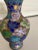 Vintage Japanese Cloisonné Brass and Enamel Vase For Sale - Image 4 of 8
