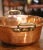 19th Century French Copper and Brass Jelly Boiling Bowl From Normandy For Sale - Image 4 of 10