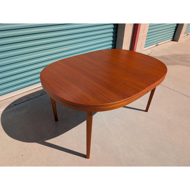 Mid Century Modern Expandable Teak Dining Table by Skaraborgs, C1960s For Sale - Image 14 of 15