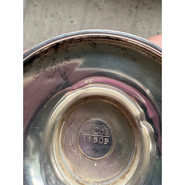 Mid 20th Century American Classical Silver Plate Tea Set - Set of 3 For Sale - Image 10 of 10