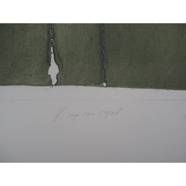 Erik Bersou, Face with No Look, Etching For Sale - Image 7 of 8