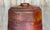 Vintage Boho Round Lidded Wood Box For Sale - Image 11 of 12