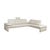 Leather Corner Sofa in Cream Beige with Manual Function by Willi Schillig For Sale - Image 4 of 18