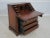 Traditional Maitland Smith Tooled Leather Slant Front Desk For Sale - Image 3 of 12