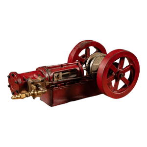 Antique Horizontal Steam Engine Demonstrator