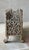 Burnt Umber Late 19th-Century Victorian Gothic-Style Cast Iron Fleur-De-Lis Tracery Panel Jardinière on Lion Paw Feet For Sale - Image 8 of 18
