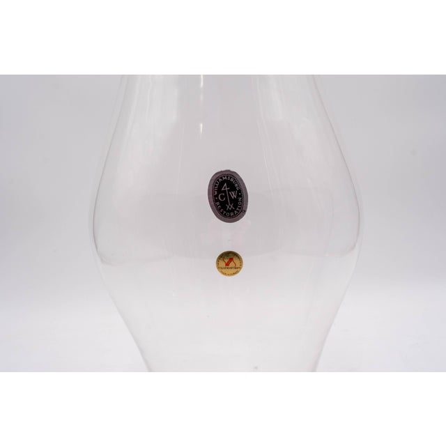 1990s Pair Colonial Williamsburg Glass Hurricane Globe Shade For Sale - Image 5 of 9