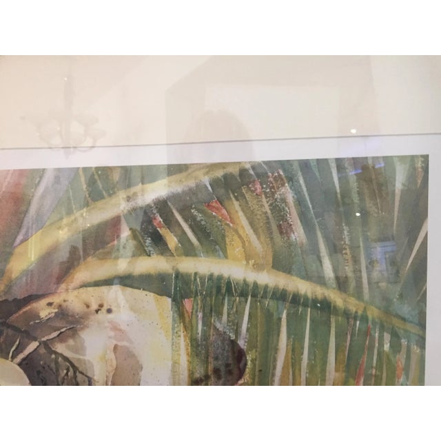 Late 20th Century "Coconuts" Lithograph by Don Gabbert For Sale - Image 5 of 9