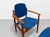Mid Century Modern Danish Teak Model 203 Armchair + Ottoman by Arne Vodder for France & Daverkosen, C. 1960's For Sale In New York - Image 6 of 17