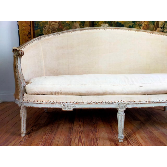 Wood Antique Basket Sofa, 1790 For Sale - Image 7 of 12