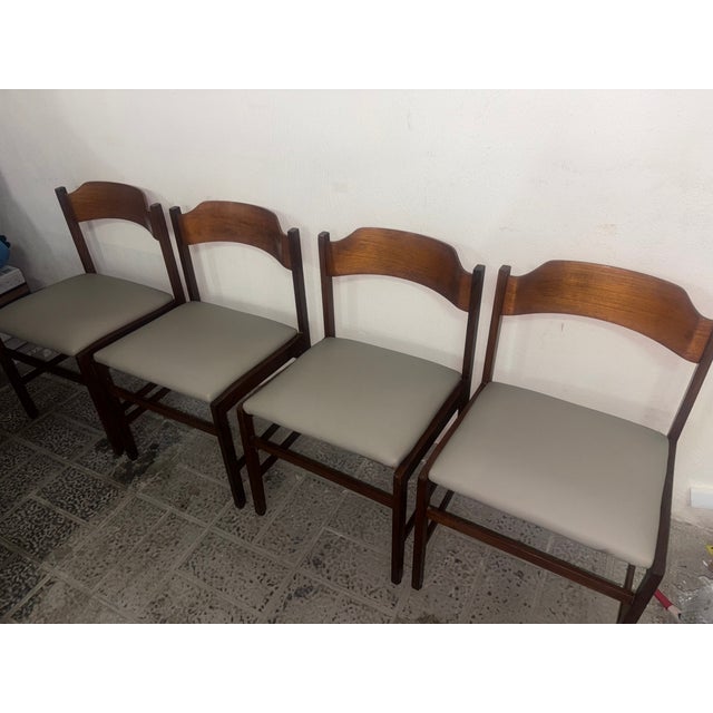 Table and Chairs by Guido Faleschini, 1960, Set of 5 For Sale - Image 6 of 18