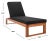 Solano Sunlounger - Natural/Black For Sale In Philadelphia - Image 6 of 12