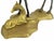 Metal Mid 20th Century Solid Brass Mare and Foal Horses on a Base Figurines For Sale - Image 7 of 8